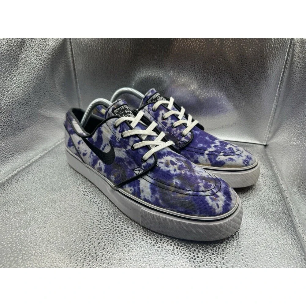 RARE Sz 10‎ - Nike SB Zoom Stefan Janoski PR QS Purple Tie Dye 678472-104